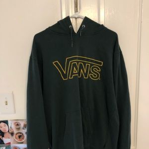 Vans Forest Green Size Large Hoodie